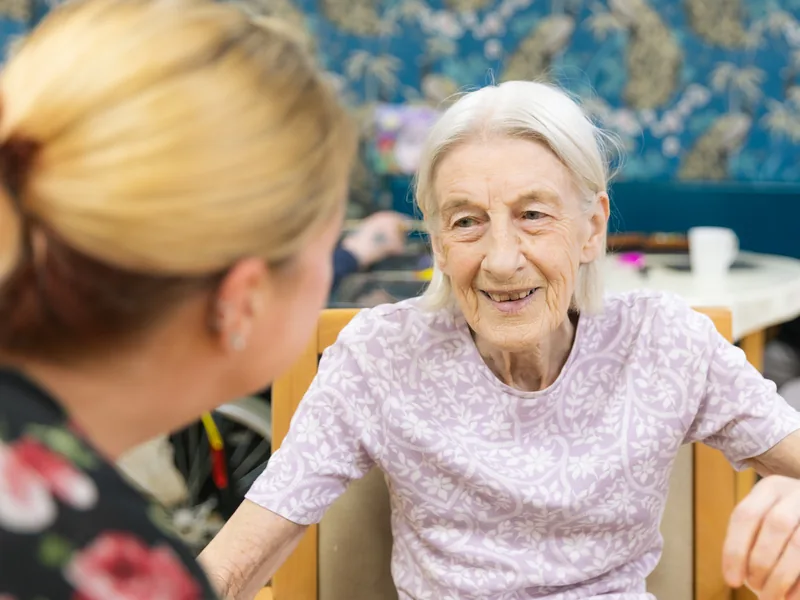 Residents at Oaklands Nursing Home